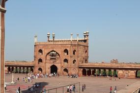 Red Fort India Architecture