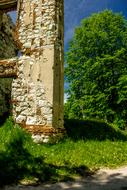 castle ruins in Lublin Voivodeship