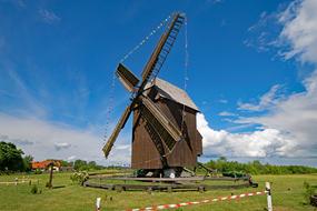 windmill in Zwochau, Germany