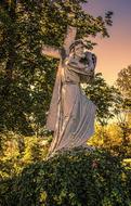 Jesus Sculpture Statue in garden