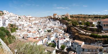 picturesque historical town on cliff, Spain, Setenil De Las Bodegas