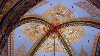 Matthias Church Ceiling Murals