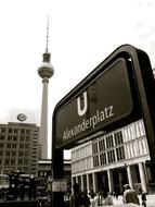 tv tower on alexanderplatz, Germany, Berlin