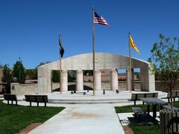 Santa Fe monument in New Mexico Usa