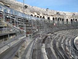 old arena in the colosseum