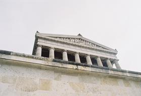 facade of the hall of fame of Valhalla