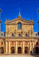 monastery building in spain