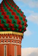 St. Basil's Cathedral on Red Square in Moscow