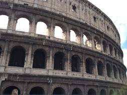 Rome Italy Colosseum ruins