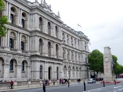 England London historical building facade