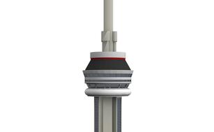 tower toronto as a 3d model