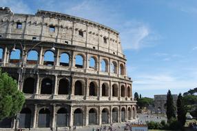 colosseum, Italy, tourists