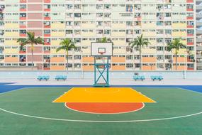 Architecture Building basketball court