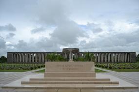 memorial at Rangoon