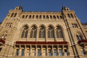 Vienna Architecture Town Hall facade