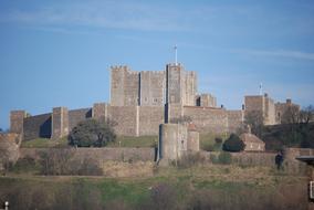 historical Dover Castle Fortress