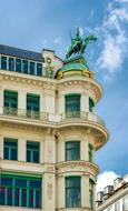 Vienna Austria Building statue