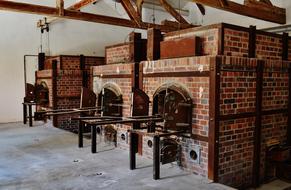 historical brick memorial crematorium