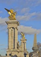 Paris France Pont Alexandre Iii