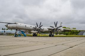 Plane Long-Range Aviation Tupolev museum