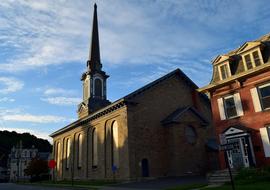 Church Sunset Sunlight