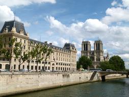 historic cathedral in Paris