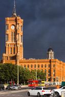 Berlin Building Red Town Hall