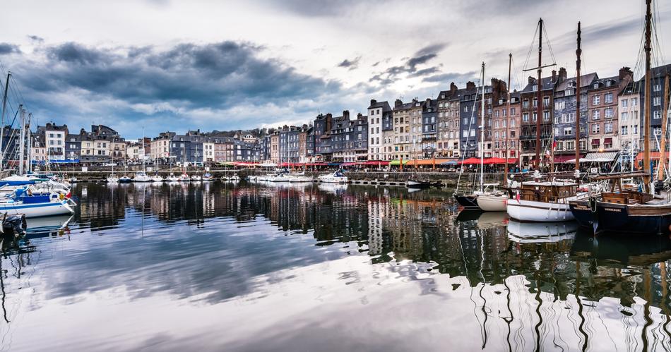 Honfleur Normandy river