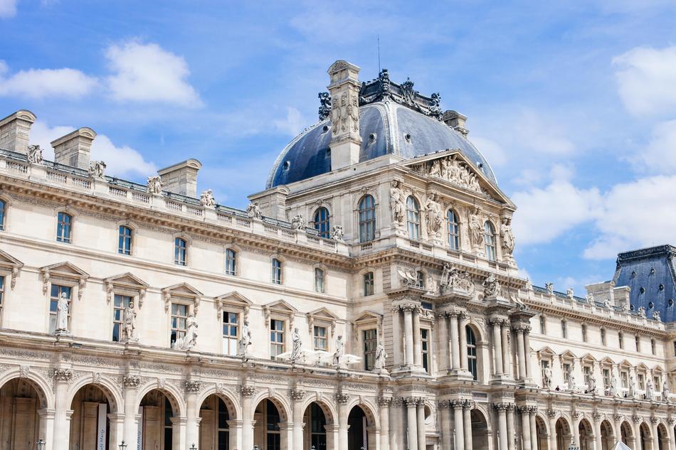 absolutely beautiful Louvre palace