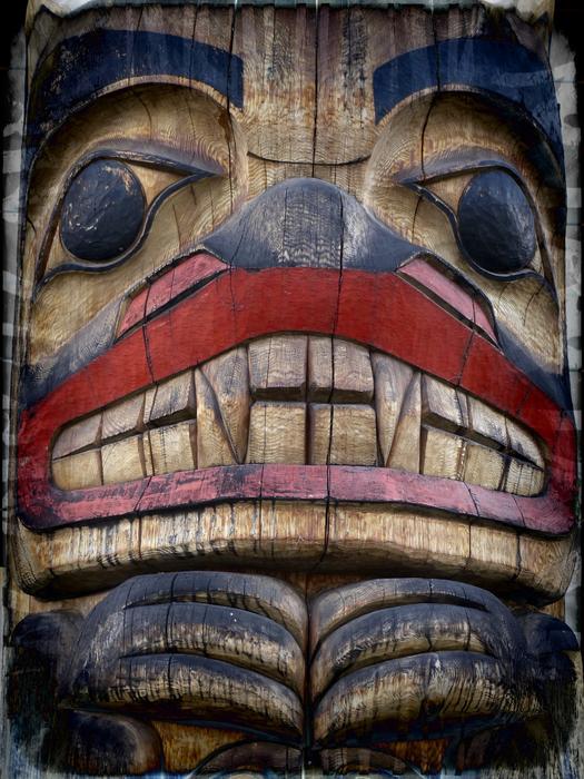 Totem Pole Grunge face