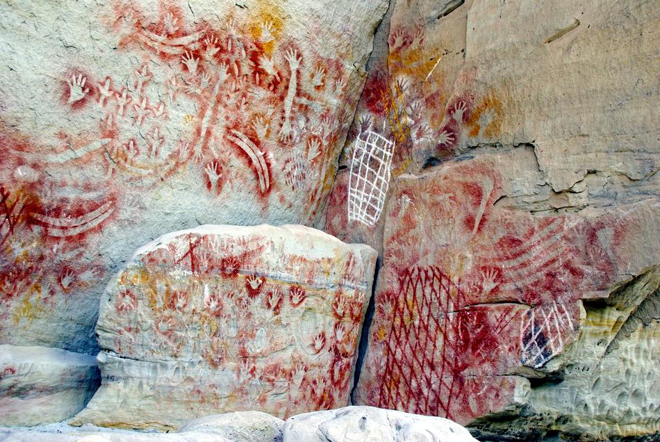 Rock Art red