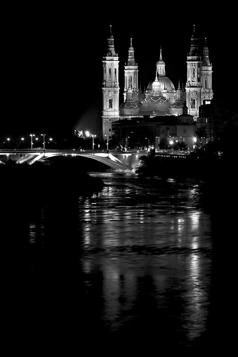 Night Church river