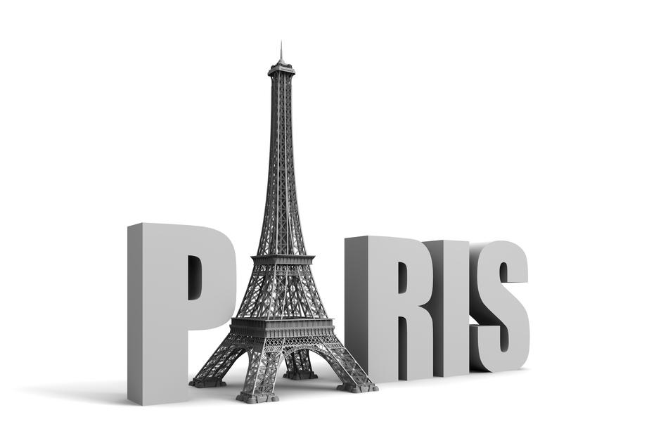 paris eiffel tower architecture 3d drawing