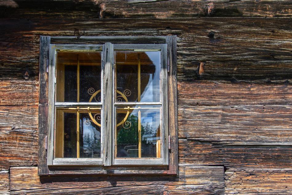 Wood Window old