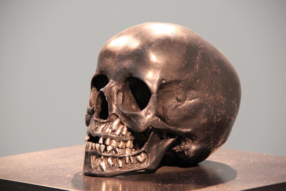 brass skull