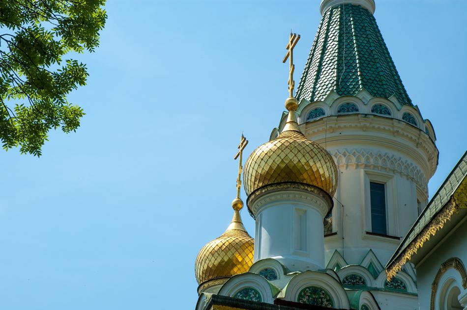 Russian Church Sofia roof