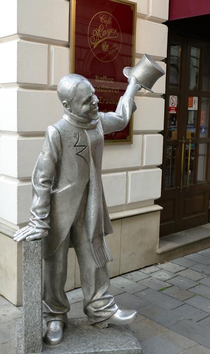 Castle man statue