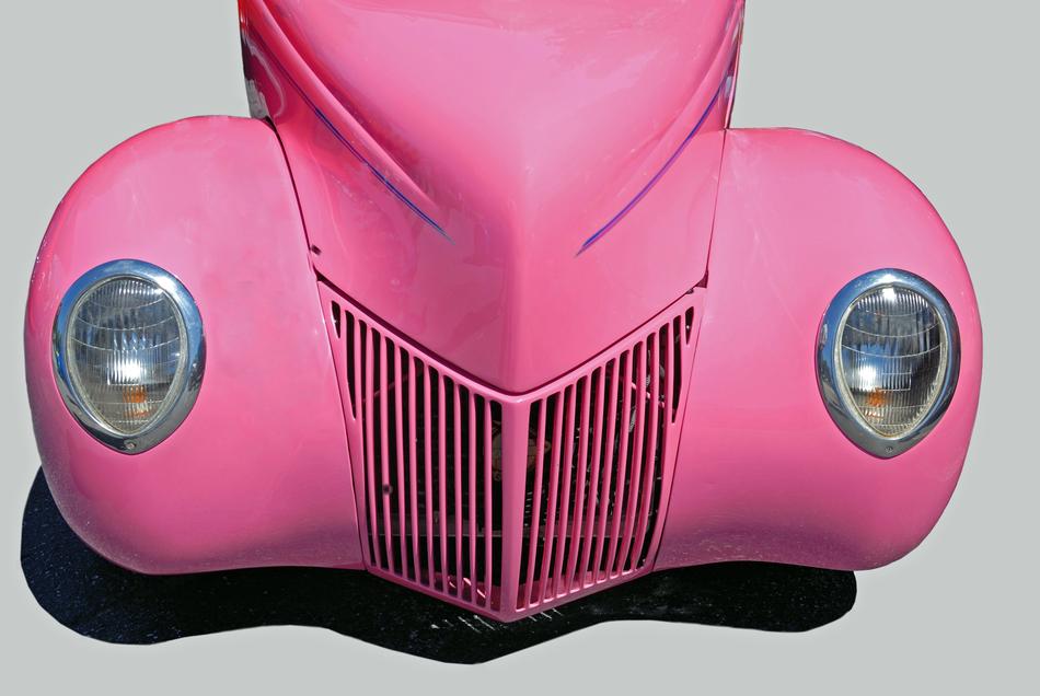 Car Design Style Pink
