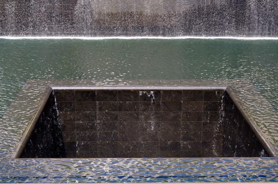 Abstract Architecture waterfall