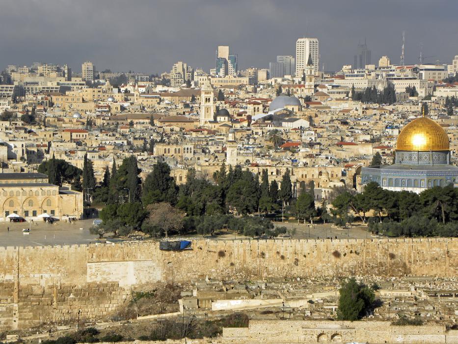 Jerusalem roof city