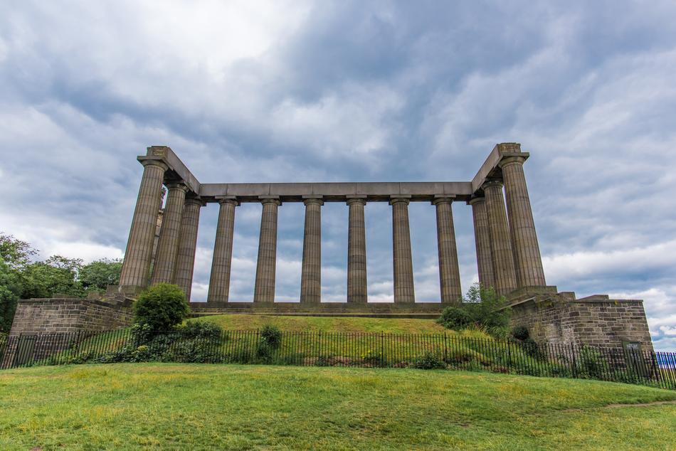 ruin of a National Monument Of Scotland