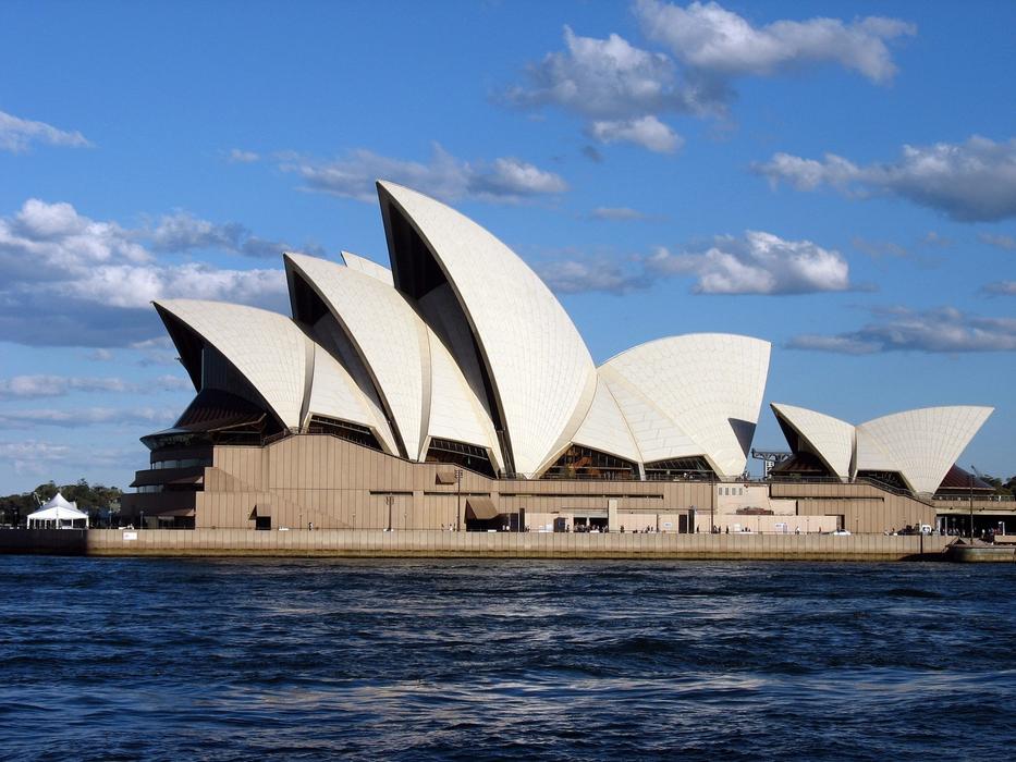 Opera House in Sydney on a sunny day