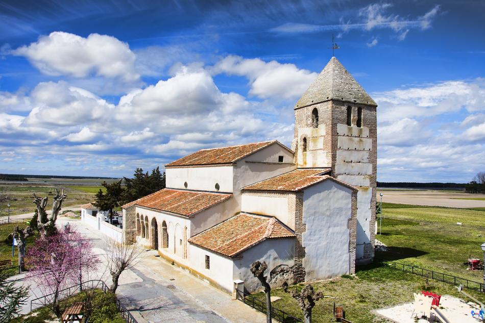 Church and Clouds Sky