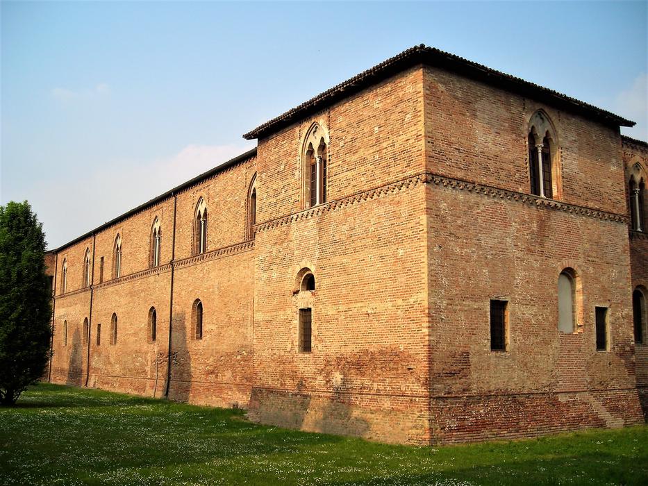 Architecture Old Gothic in lombardy