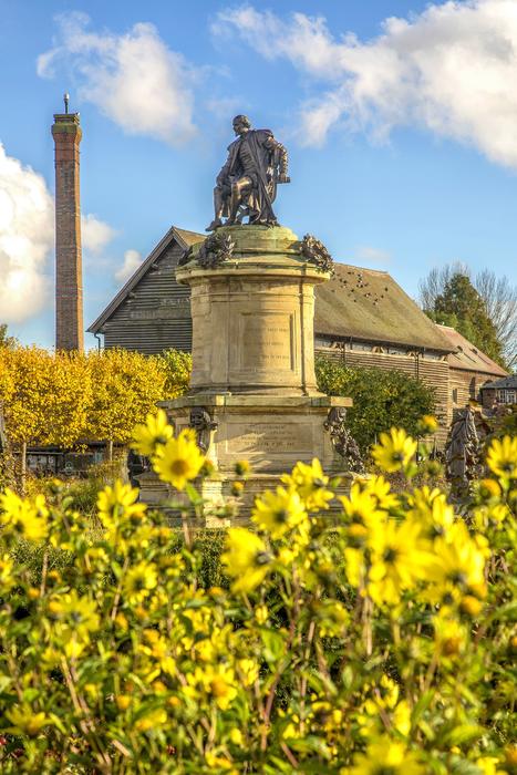 Shakespeare monument at Stratford Upon Avon