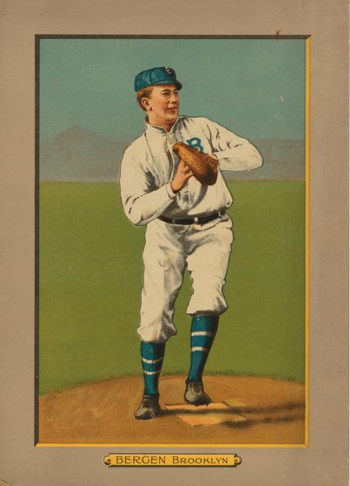 vintage photo of Bill Bergen as an illustration