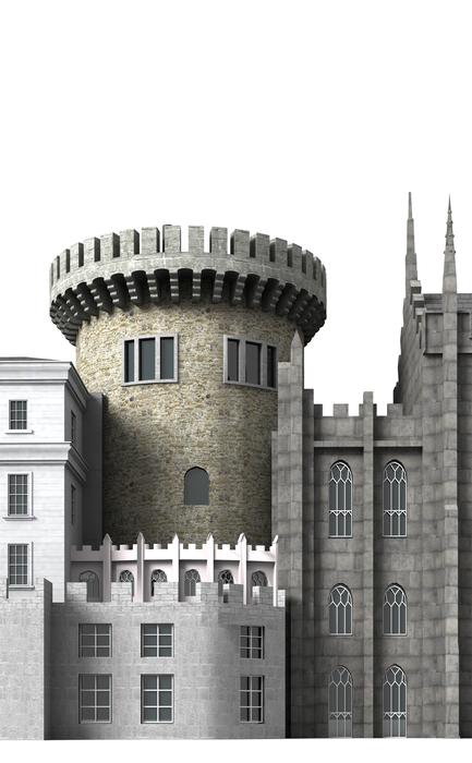 duplin castle cathedral 3d model