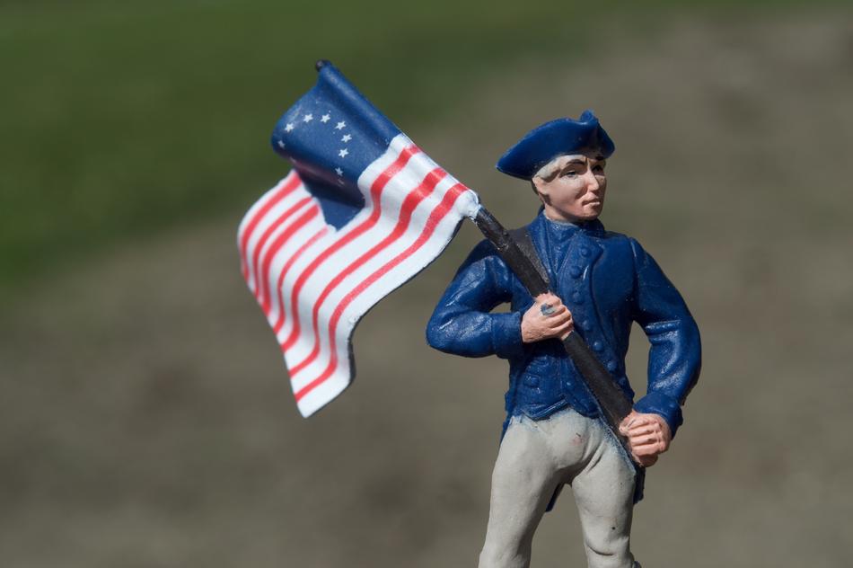 Union Army cay figurine