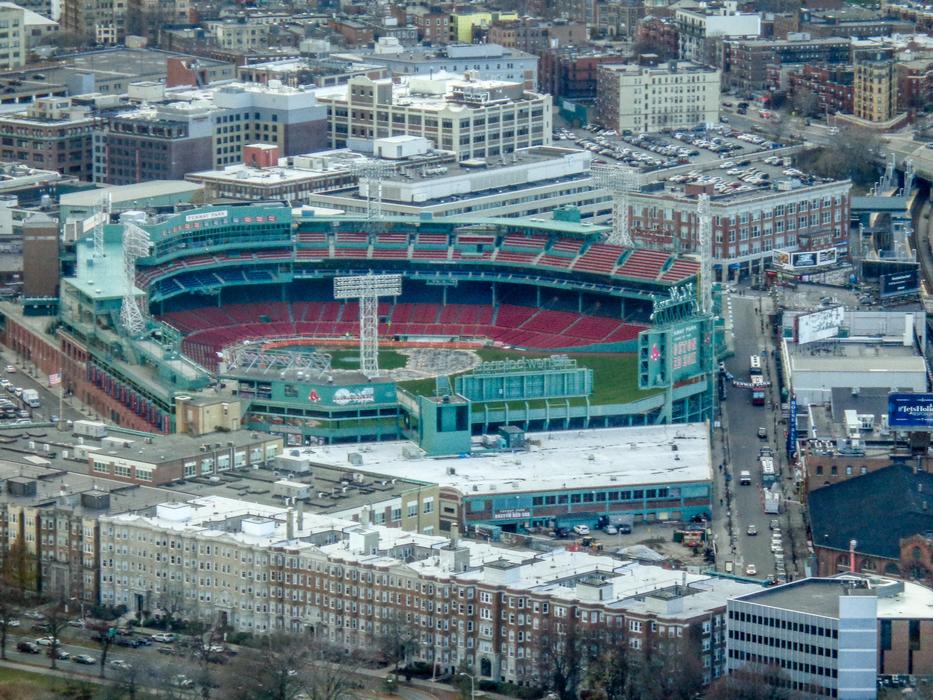 stadium in Boston, US