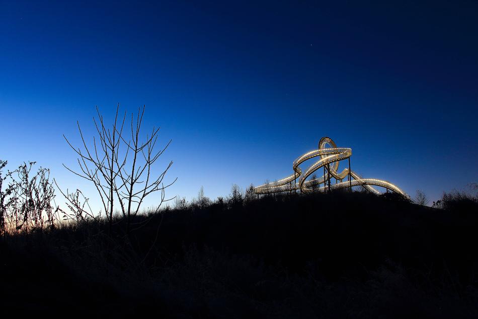 magic mountain in duisburg
